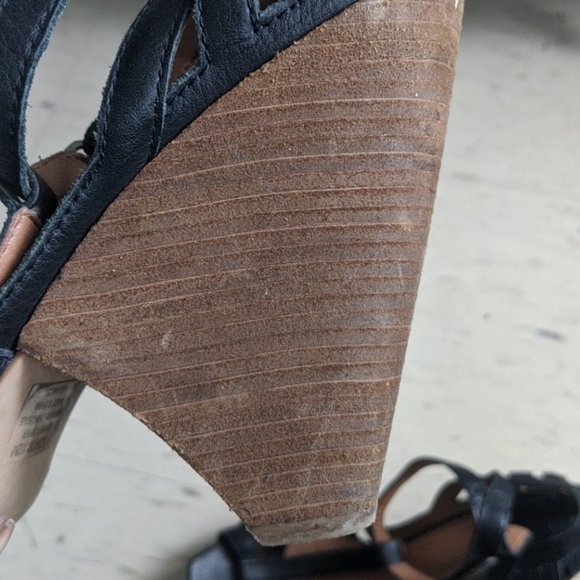 Lucky Brand LK Randy platform wedge shoes - Picture 6 of 16